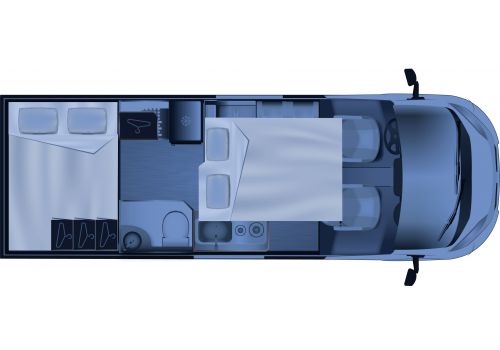 Furgoneta Cámper DREAMER Camper Van XL Nueva en Venta