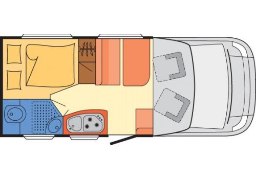 Autocaravana Perfilada DETHLEFFS Globebus T-2 de Ocasión