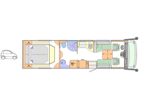 Autocaravana Integral CONCORDE Charisma 920G de Ocasión