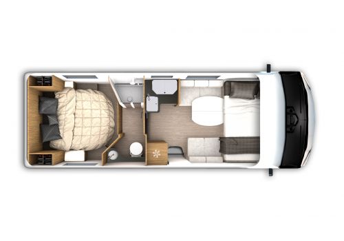 Autocaravana Integral ITINEO MC740 modelo 2020 de Ocasión