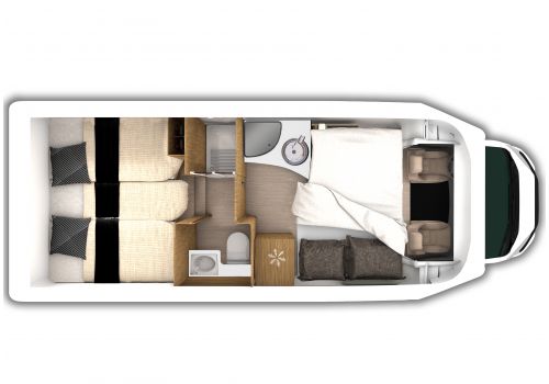 Autocaravana Perfilada ITINEO PJ740 2020 de Ocasión