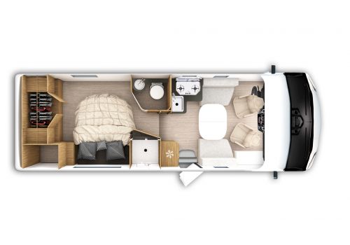 Autocaravana Integral ITINEO RC740 modelo 2020 de Ocasión