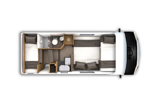 Autocaravana Integral ITINEO SB700 modelo 2020 de Ocasión