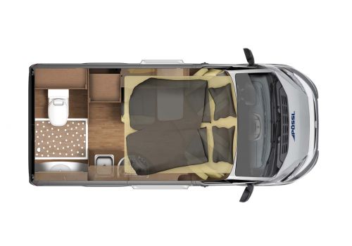 Furgoneta Cámper GLOBECAR Vario 499-H line modelo 2016 de Ocasión
