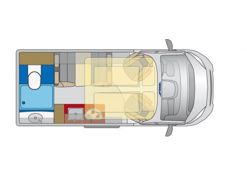 Furgoneta Cámper GLOBECAR Concorde compact H line modelo 2016 de Ocasión