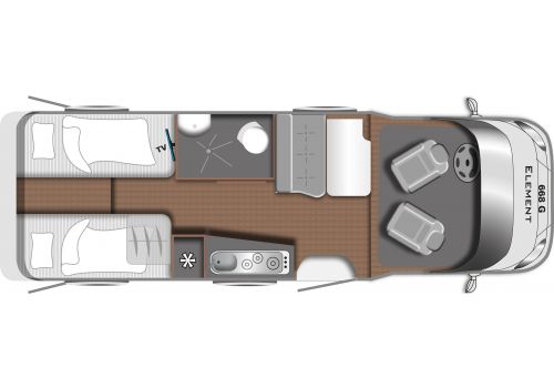 Autocaravana Perfilada LMC Element T 668 G de Ocasión