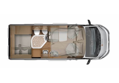 Furgoneta Cámper GLOBECAR Globescout Vario H line modelo 2016 de Ocasión