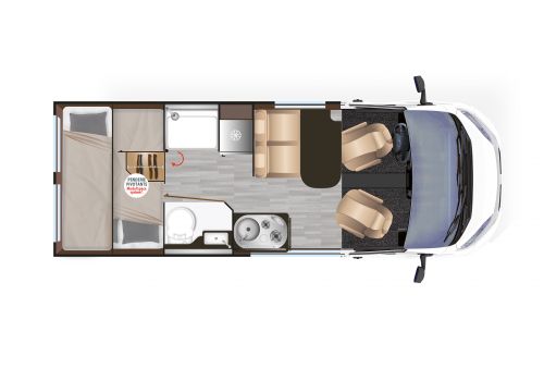 Furgoneta Cámper DREAMER D53 FUN de Ocasión