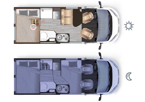 Furgoneta Cámper DREAMER D55 Exclusive 2020 de Ocasión
