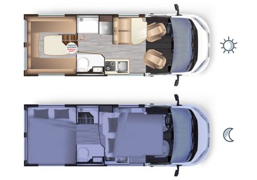 Furgoneta Cámper DREAMER Living Van 2020 de Ocasión