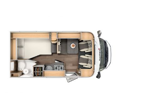 Autocaravana Perfilada SUNLIGHT T-58 de Ocasión