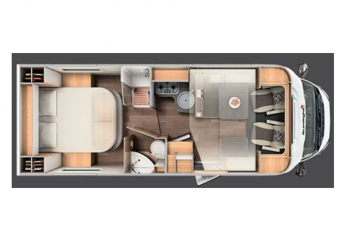 Autocaravana Perfilada SUNLIGHT T 69 L de Ocasión