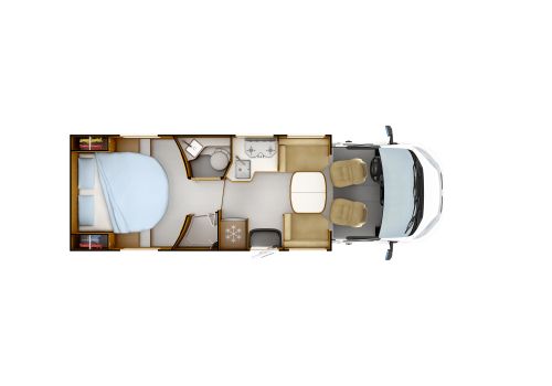 Autocaravana Perfilada RAPIDO 696F Modelo 2020 de Ocasión