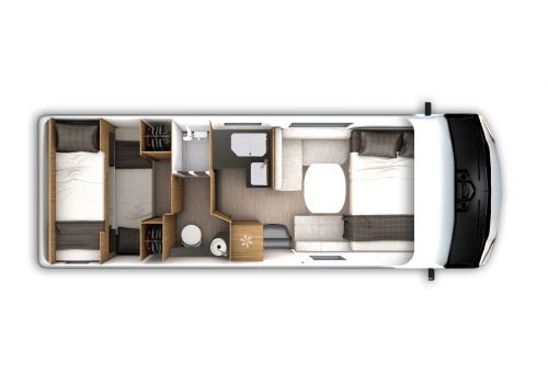 Autocaravana Integral ITINEO SB740 Modelo 2020 de Ocasión