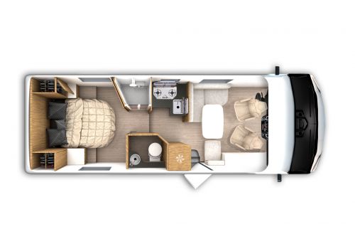 Autocaravana Integral ITINEO MB740 Modelo 2020 de Ocasión