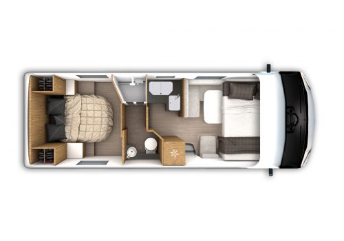 Autocaravana Integral ITINEO MB740 Modelo 2020 de Ocasión