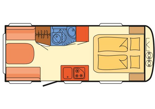 Caravana DETHLEFFS C'go 515 DL modelo 2016 de Ocasión