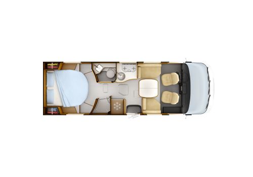 Autocaravana Integral RAPIDO M 96 Nueva en Venta