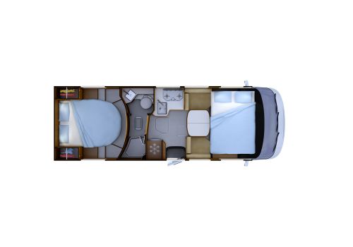 Autocaravana Integral RAPIDO 8086dF 2020 de Ocasión