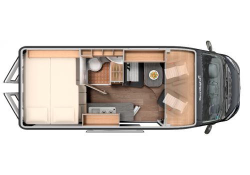 Furgoneta Cámper SUNLIGHT Cliff 601 XV Modelo 2020 Nueva en Venta
