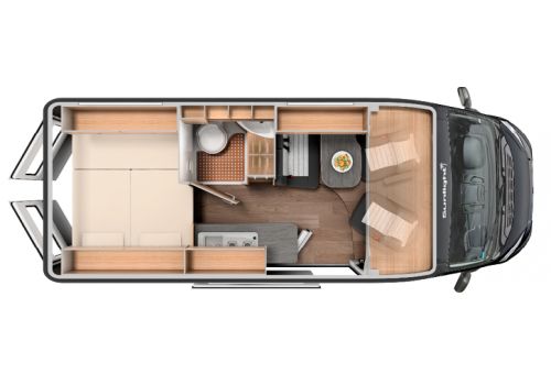 Furgoneta Cámper SUNLIGHT Cliff 600 XV Modelo 2020 Nueva en Venta