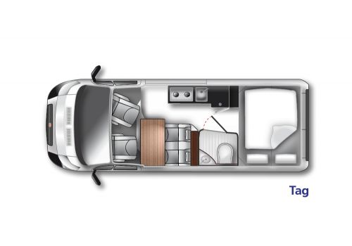 Furgoneta Cámper WESTFALIA Amundsen 600 D Nueva en Venta