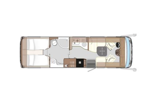 Autocaravana Integral CONCORDE Credo 840 L de Ocasión
