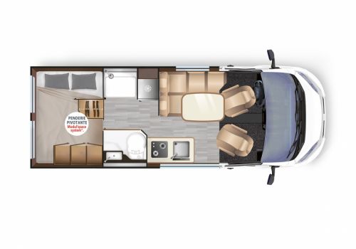 Furgoneta Cámper DREAMER Camper Van XL  2020 de Ocasión