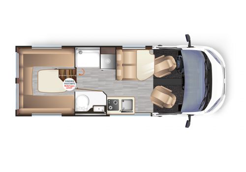 Furgoneta Cámper DREAMER Living Van Select modelo 2020 de Ocasión