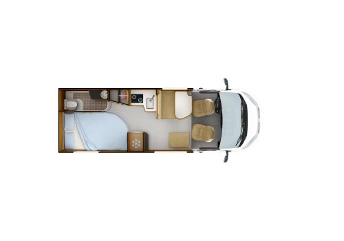 Furgoneta Cámper RAPIDO V62 modelo 2020 de Ocasión