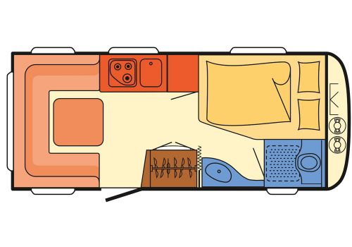 Caravana DETHLEFFS C-Trend 475 FR modelo 2016 de Ocasión
