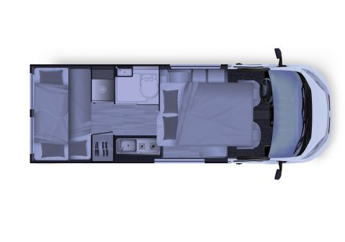 Furgoneta Cámper DREAMER Camper Five de Ocasión