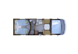 Autocaravana Integral RAPIDO 8066 DF modelo 2020 de Ocasión