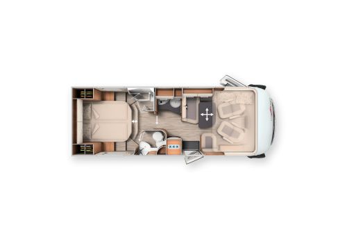 Autocaravana Integral CARTHAGO Compactline 144 QB Modelo 2020 de Ocasión