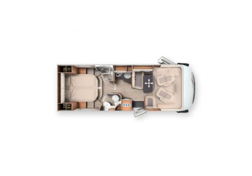 Autocaravana Integral CARTHAGO C Tourer I 144 QB Modelo 2021 de Ocasión