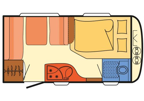 Caravana DETHLEFFS Camper 390 FS modelo 2016 de Ocasión