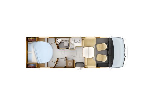 Autocaravana Integral RAPIDO M 96 modelo 2020 Nueva en Venta