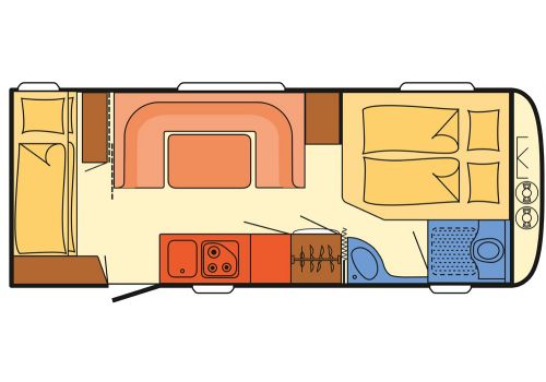 Caravana DETHLEFFS C-Trend 565 FMK modelo 2016 de Ocasión