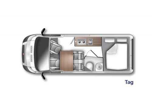 Furgoneta Cámper WESTFALIA Amundsen 540D Modelo 2020 de Ocasión