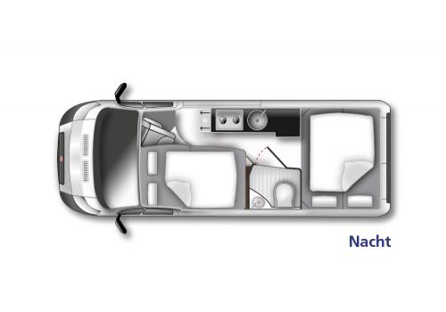 Furgoneta Cámper WESTFALIA Columbus 600D Modelo 2020 Nueva en Venta