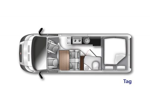 Furgoneta Cámper WESTFALIA Columbus 600D Modelo 2020 Nueva en Venta