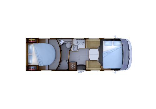 Autocaravana Integral RAPIDO 896F modelo 2020 de Ocasión