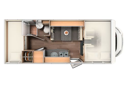 Autocaravana Capuchina SUNLIGHT A-68 modelo 2018 Nueva en Venta