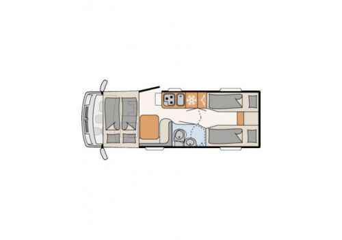 Autocaravana Integral DETHLEFFS Globebus I 6 de Ocasión