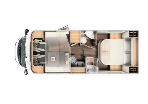 Autocaravana Perfilada SUNLIGHT T-69 L de Ocasión