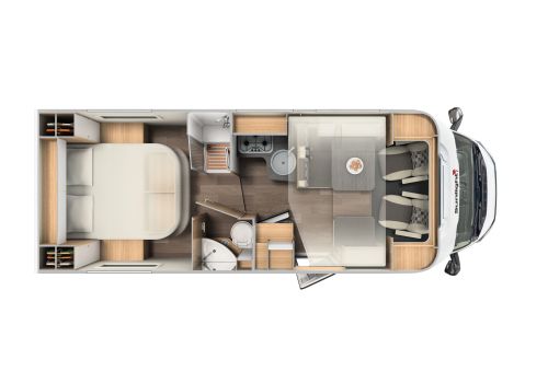Autocaravana Perfilada SUNLIGHT T 69 L de Ocasión