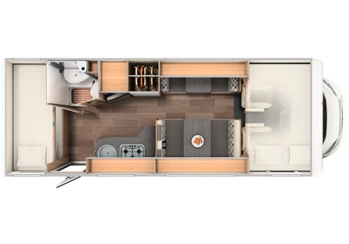 Autocaravana Capuchina SUNLIGHT A-72 modelo 2019 de Ocasión