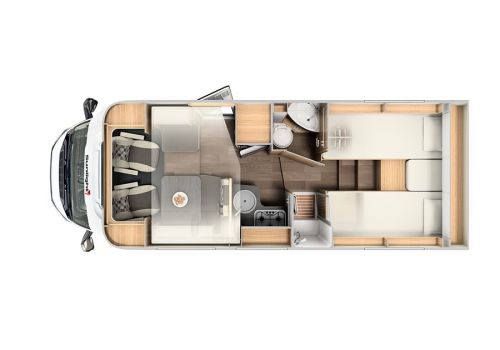 Autocaravana Perfilada SUNLIGHT T68 Modelo 2020 de Ocasión