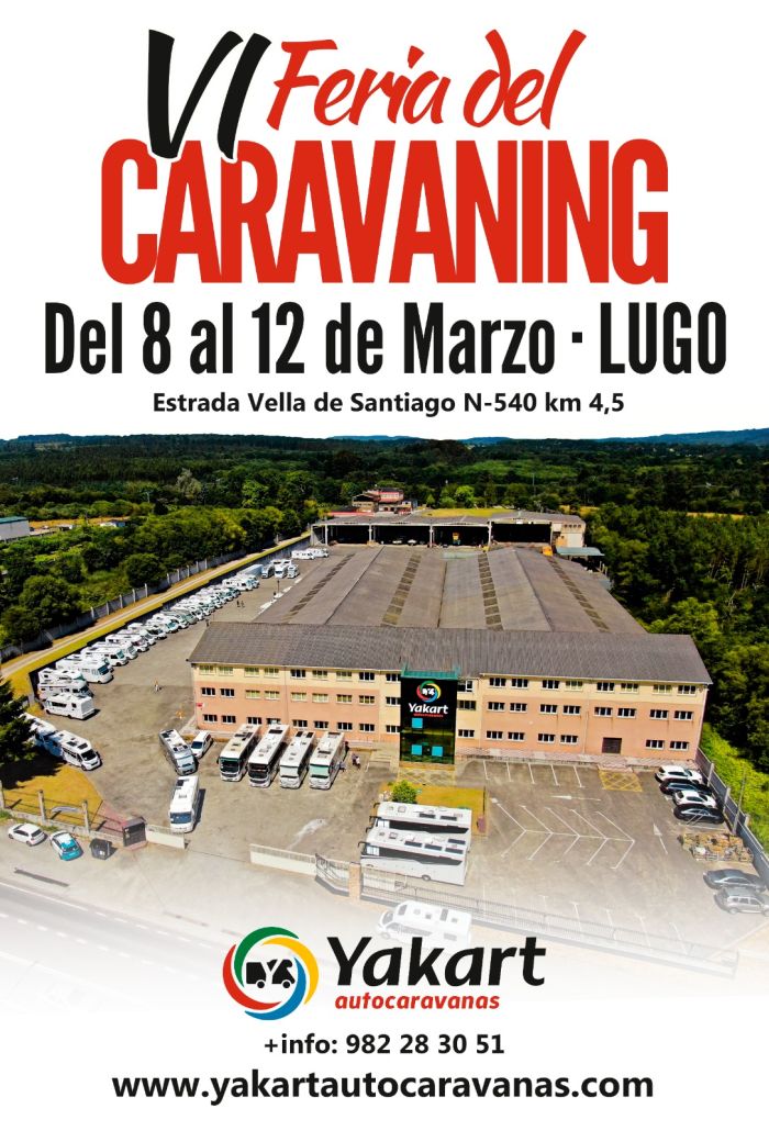 Vuelve la VI Feria del Caravaning de Lugo