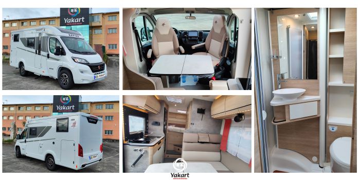 Distribución autocaravana Rapido C03 en Yakart Lugo